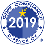 GDPR Compliance D-Fence 2019