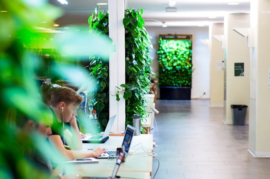 Pollution in indoor air can decrease productivity and cause illness and discomfort. 