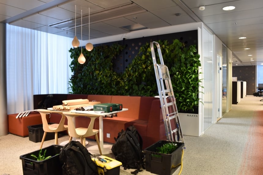 Naava Designer asennettavana
