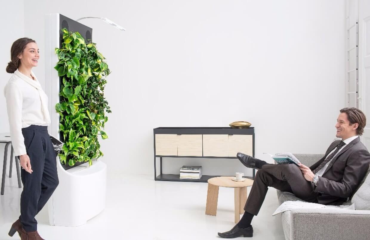 Natur i jobbutrymmet bidrar till välmående.