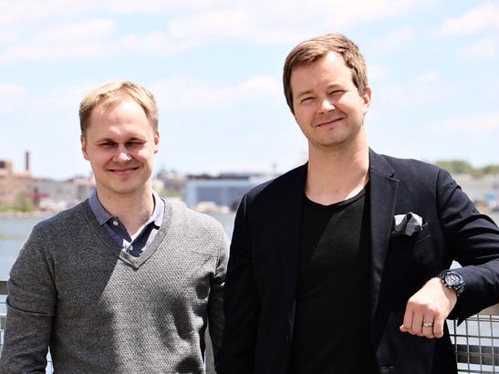 Niko Järvinen and Aki Soudunsaari. Photo by Paul Öhrnberg.