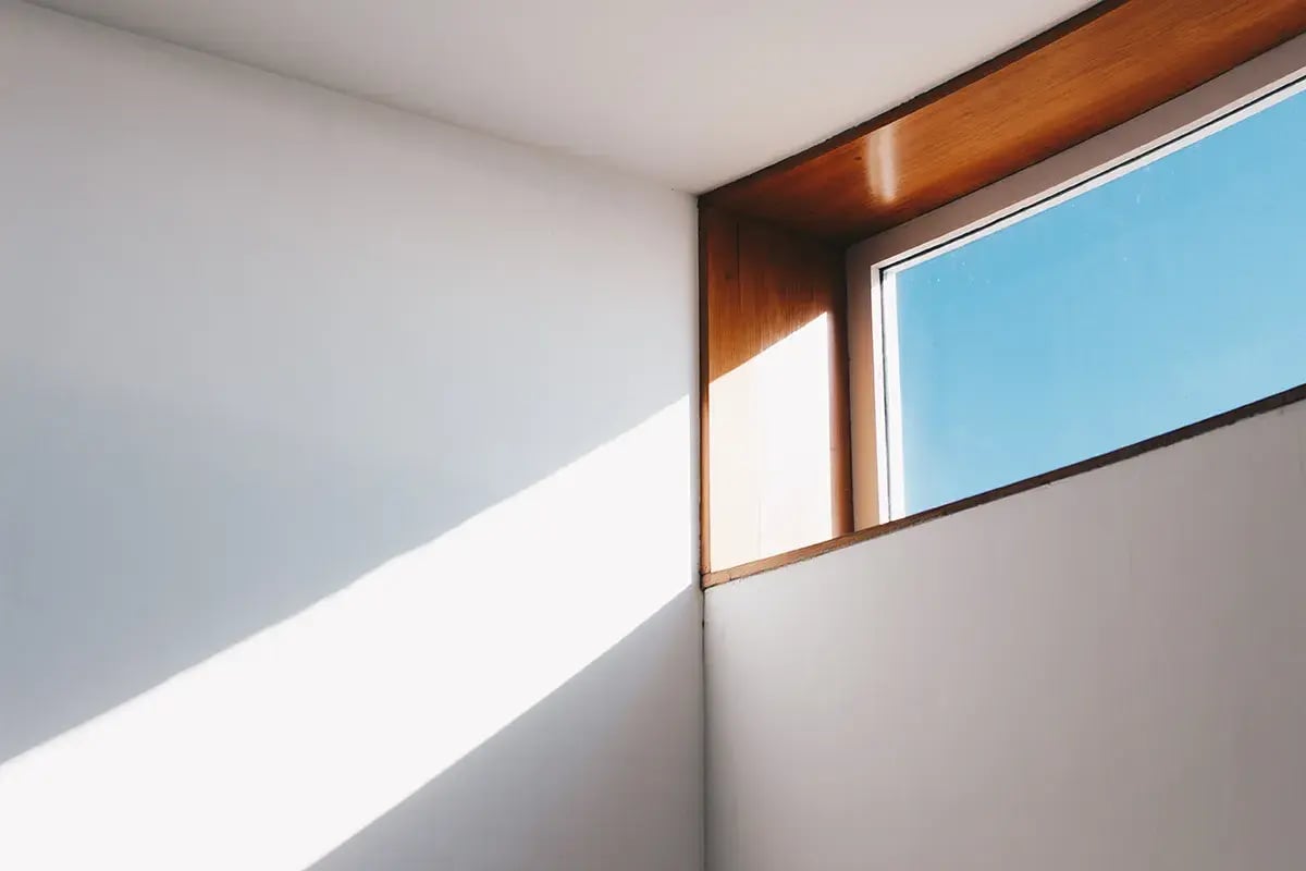 Sunlight from window