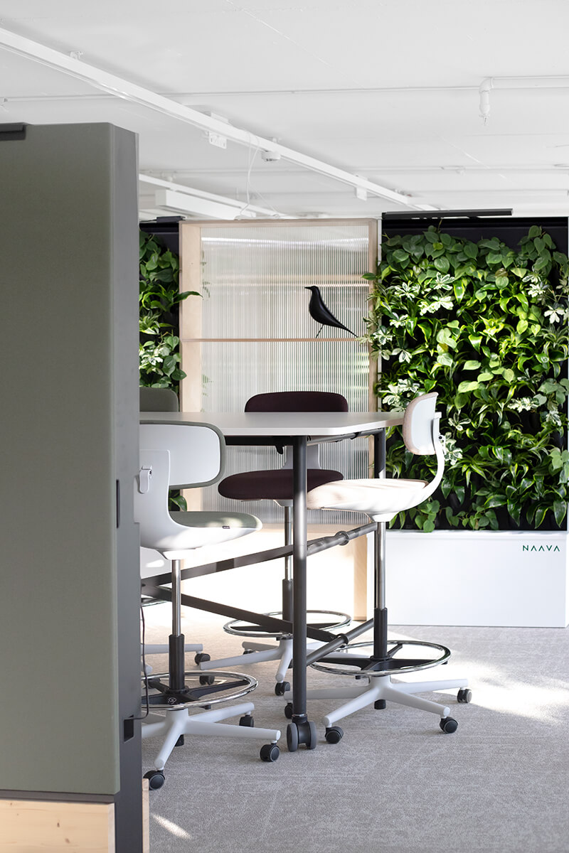 Green wall divider